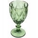Taça Avulsa 350ml de Vidro Diamond Verde